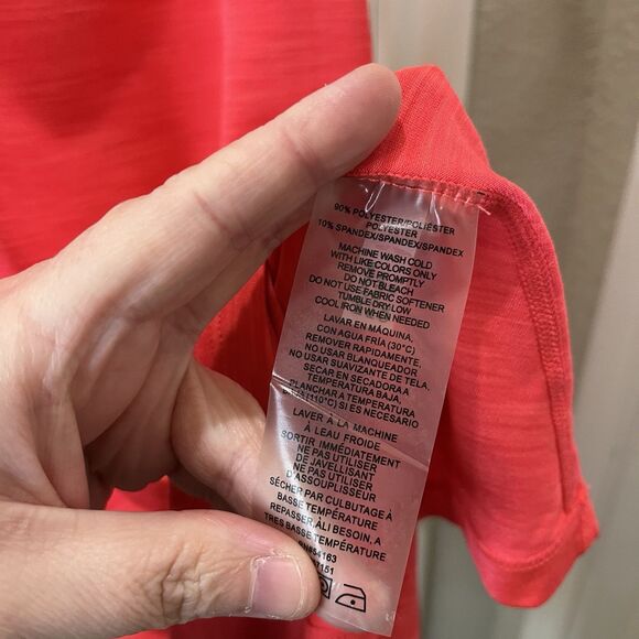 Calvin Klein Performance Quick Dry Hot Pink Racerback Stretch Tank Top Size M - Picture 5 of 9